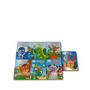 Baby Einstein My First SmartPad Books Lot Of 7 Hard Cover Words Shapes Music Etc